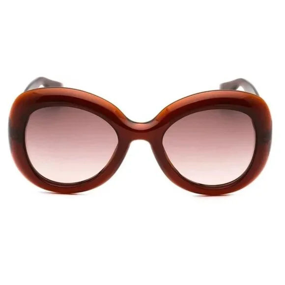 NEW MOSCHINO SUNGLASSES BROWN BUTTERFLY WOMEN EYEWEAR MOSCHINO MOS162/S 009Q HA - Picture 2 of 3